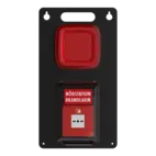 Nödstation Larmknapp & Larmdon temporärt bygglarm