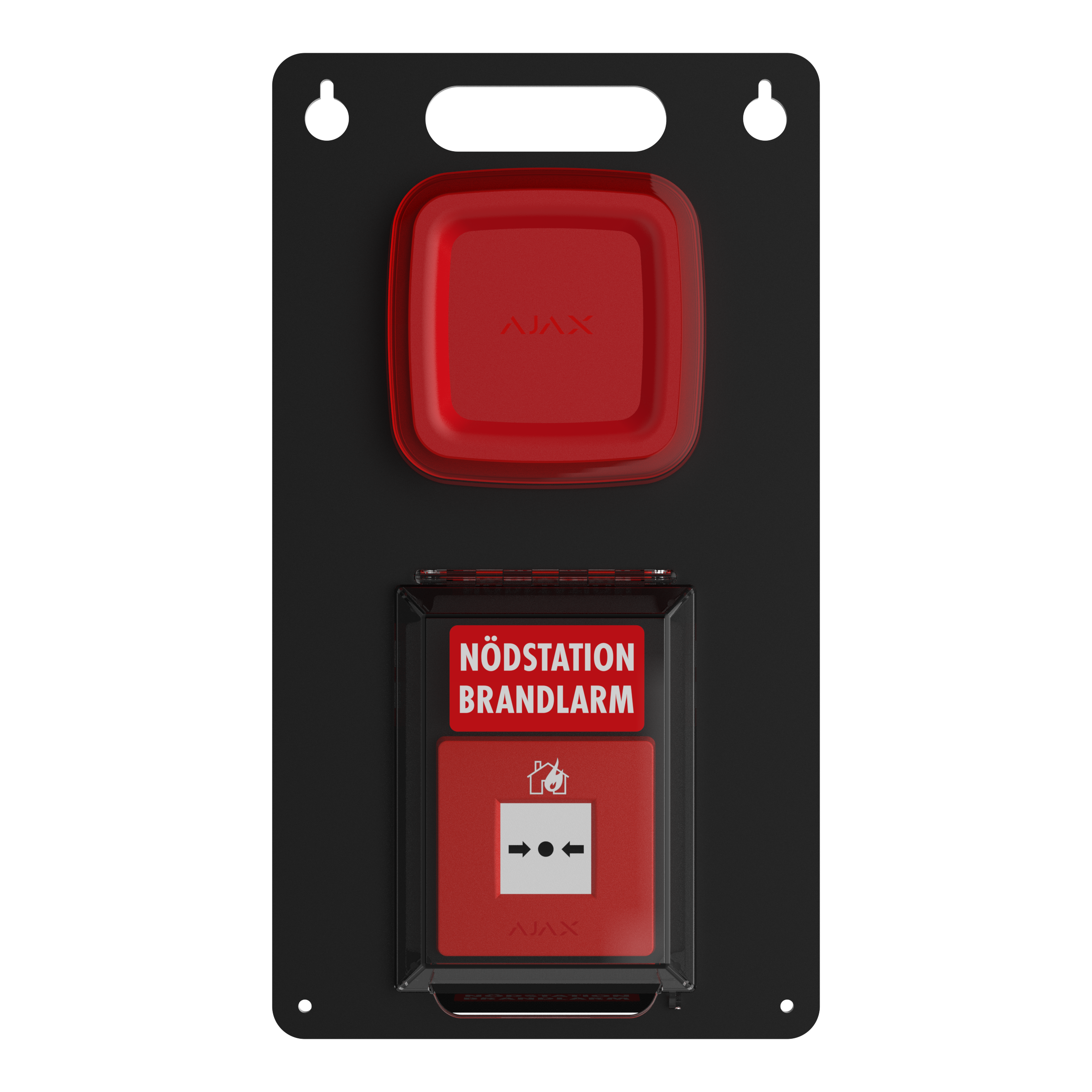 Nödstation Larmknapp & Larmdon temporärt bygglarm