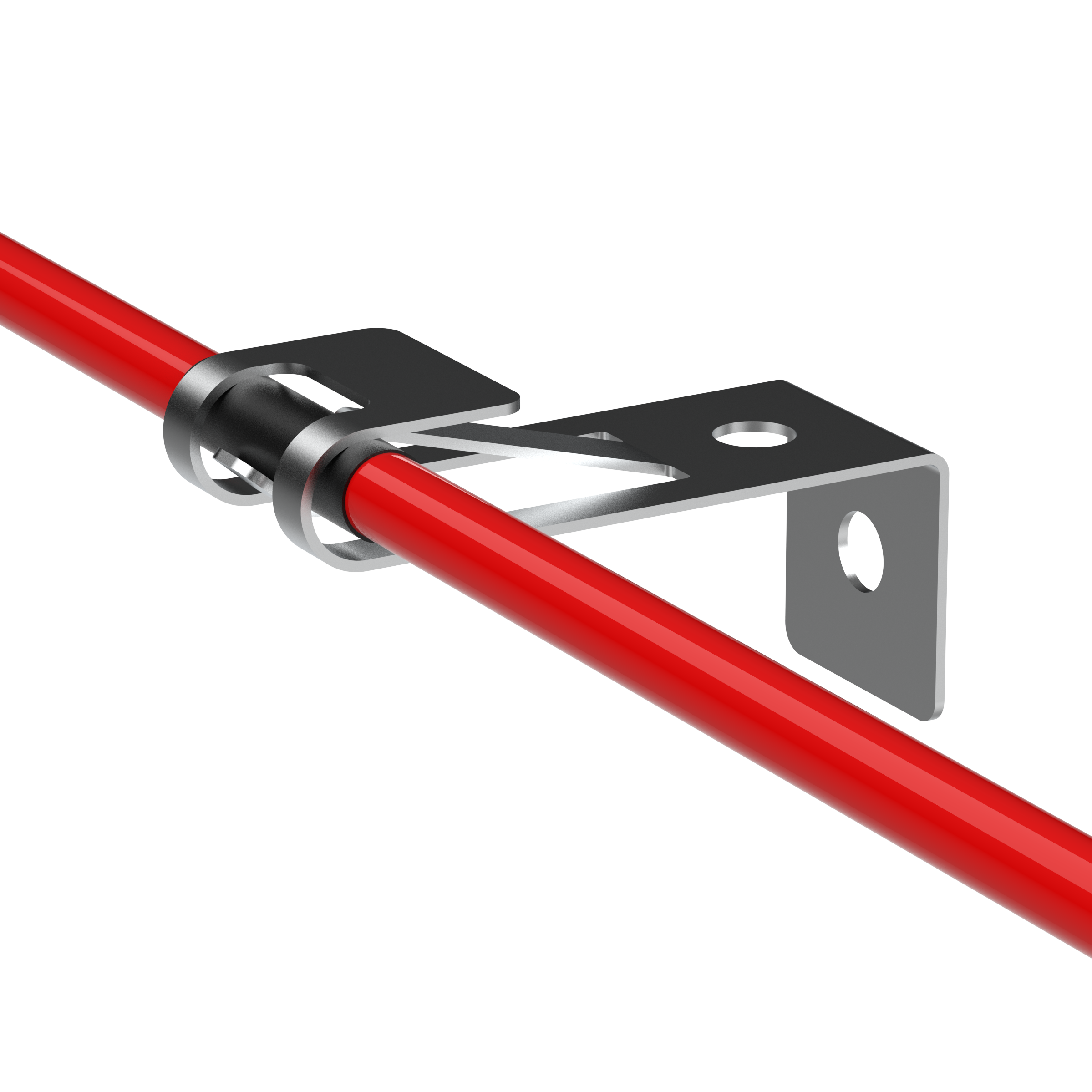 L-fäste 50mm för HDC-kabel, låsclip