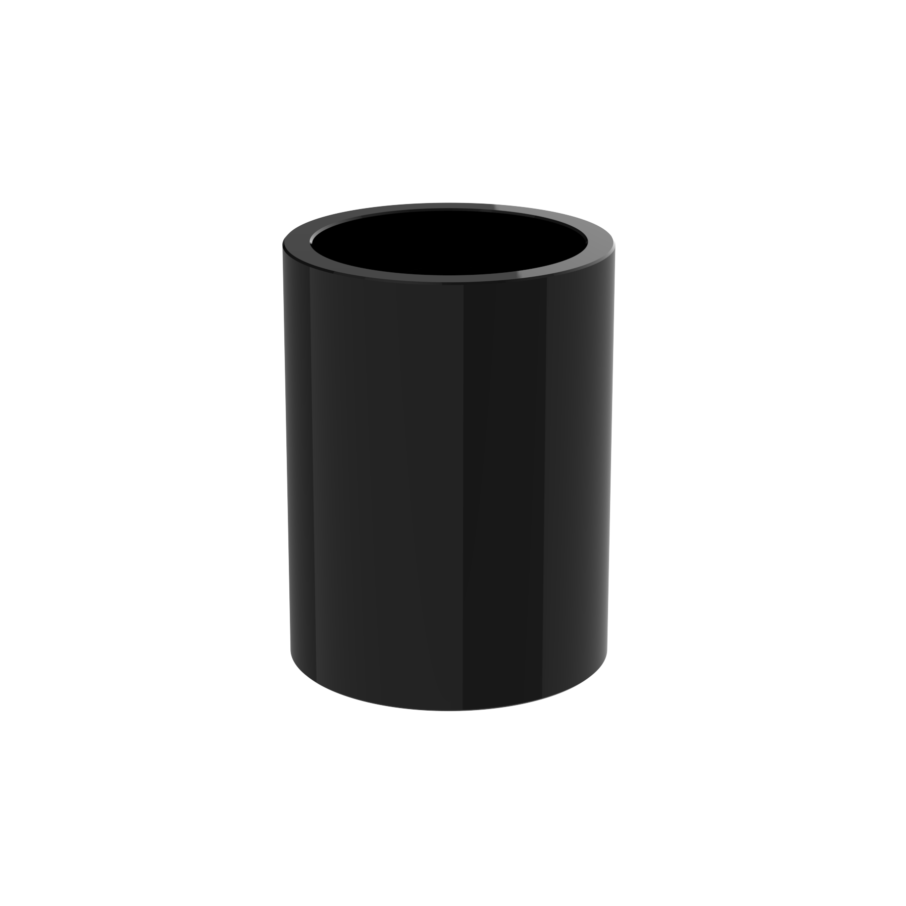 Skarvmuff för samplingsrör svart 25 mm