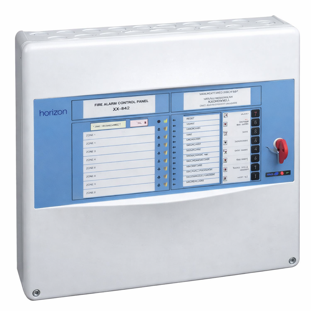 Brandlarmcentral konventionell 4 sektioner