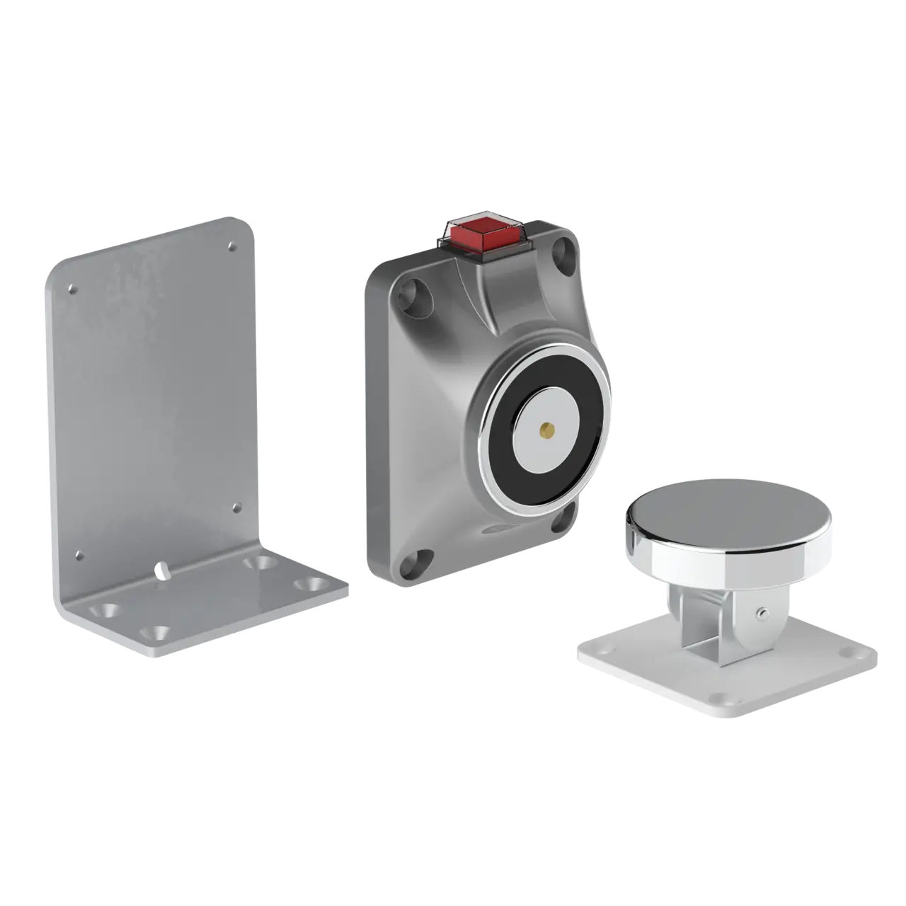 Dörrhållarmagnet 12/24 VDC 490N / 50 kg