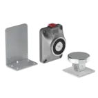 Dörrhållarmagnet 12/24 VDC 490N / 50 kg