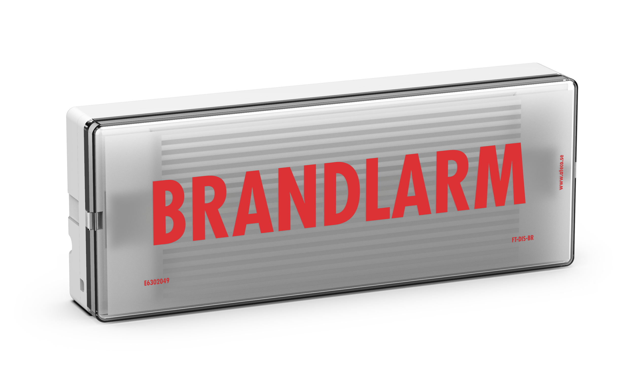 Ljusskylt - Brandlarm