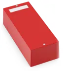 Kopplingsbox för 2 radplintar Röd