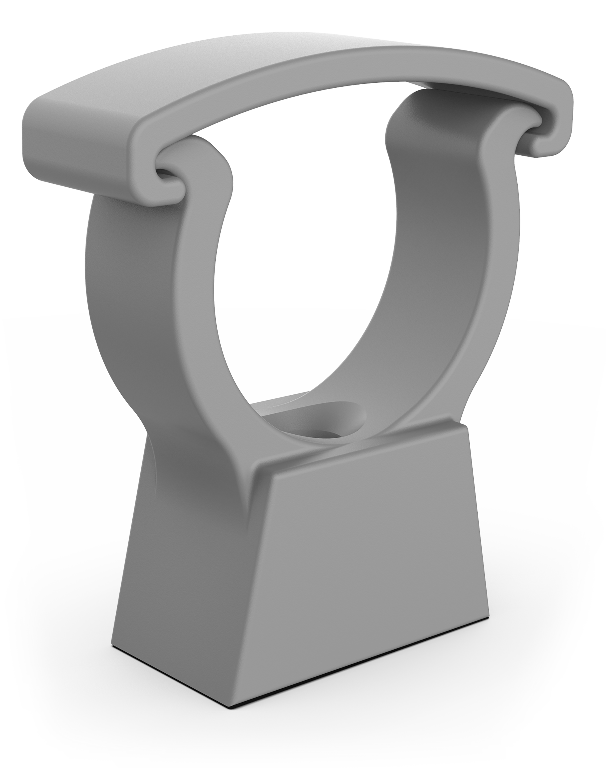 Klammer för samplingsrör Grå 25 mm