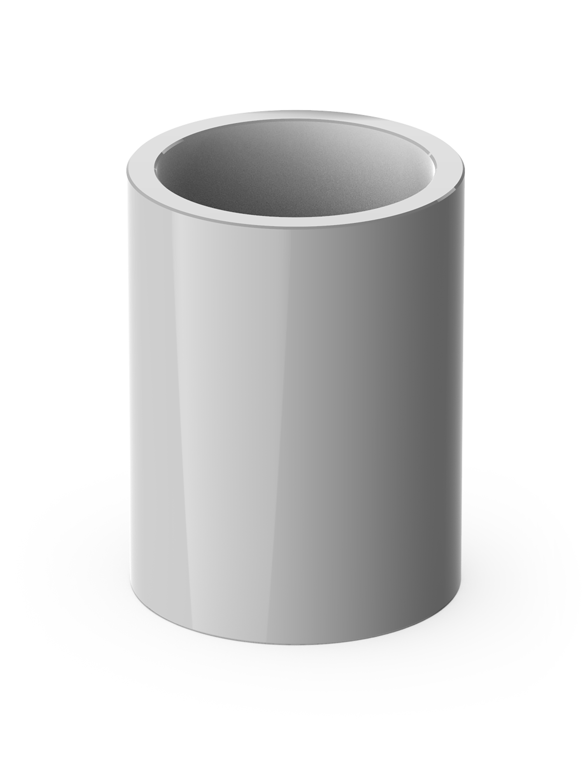 Adaptermuff 27/25 mm Grå