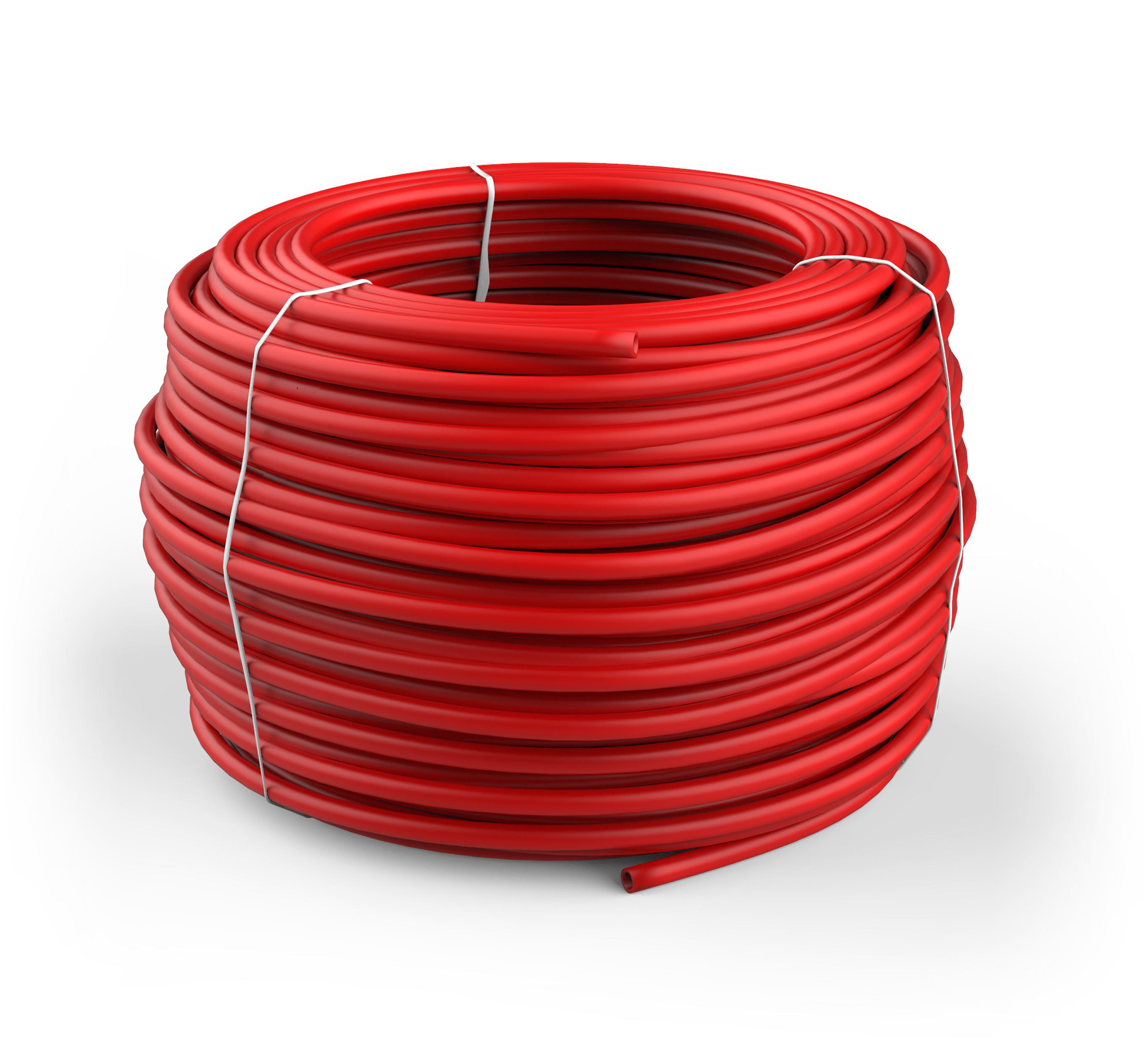 Aspirerande slang 220 meter Röd 25 mm