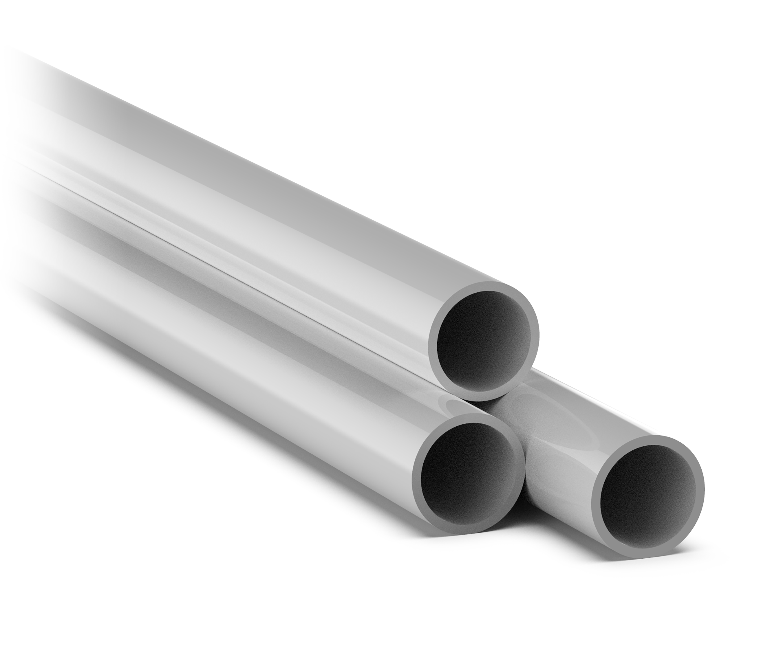 Samplingsrör 3 meter Grå 25 mm