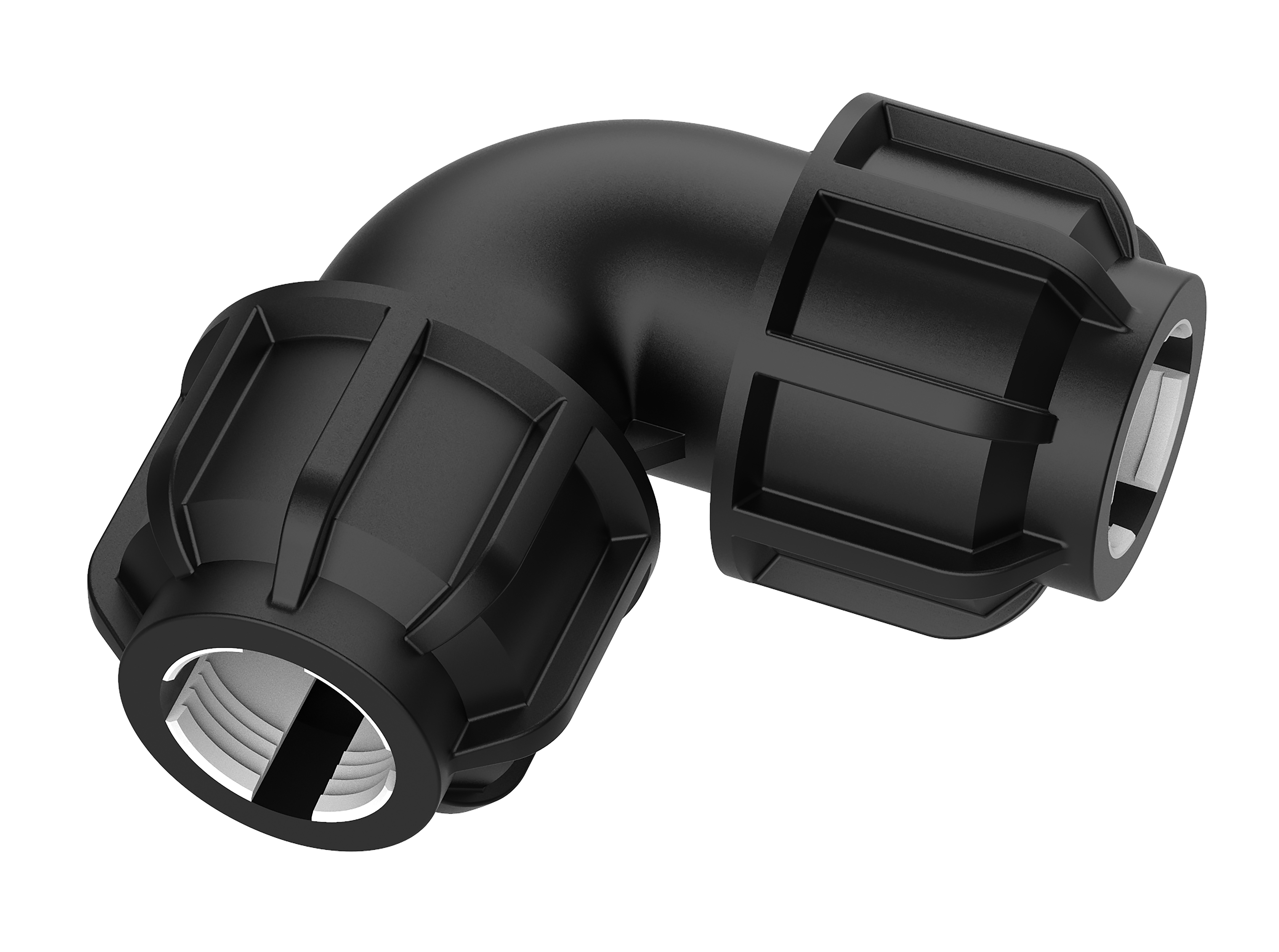 Koppling 90 grader aspirationsslang