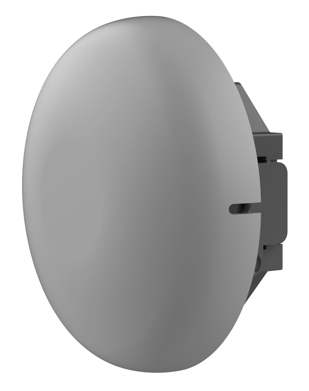 Brandlarmsklocka 12V 6 tum Grå