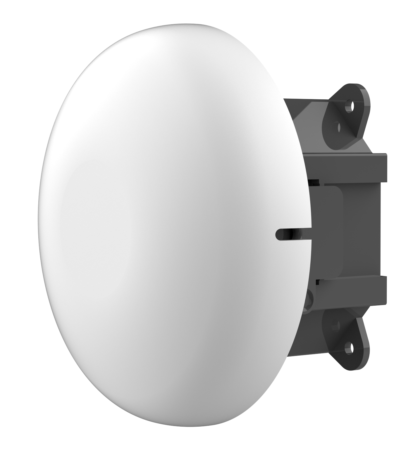 Brandlarmsklocka 12V 6 tum Vit kapslad