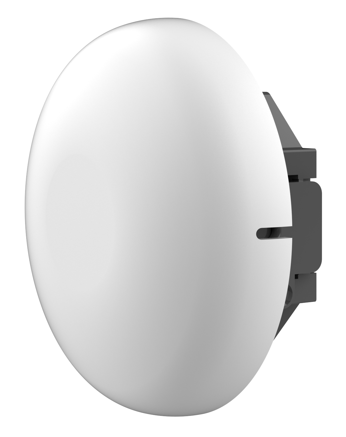 Brandlarmsklocka 12V 6 tum Vit