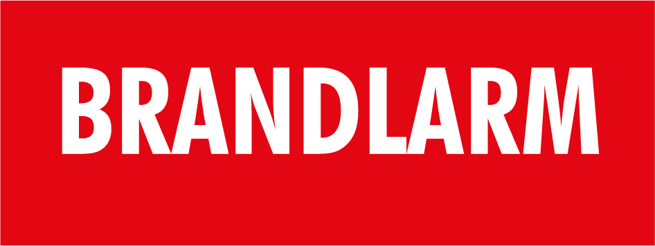 Skylt - Brandlarm 80x30