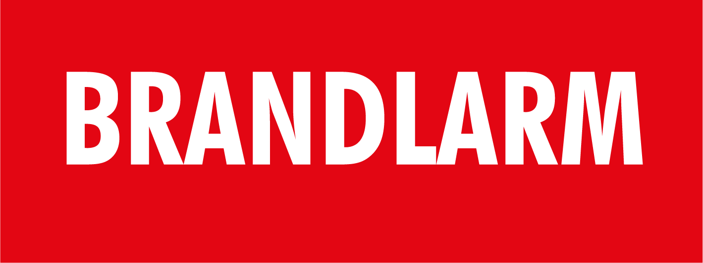 Skylt - Brandlarm 120x45