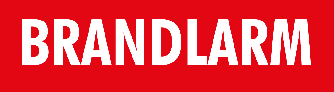 Skylt - Brandlarm (SBF110:8) 90x25