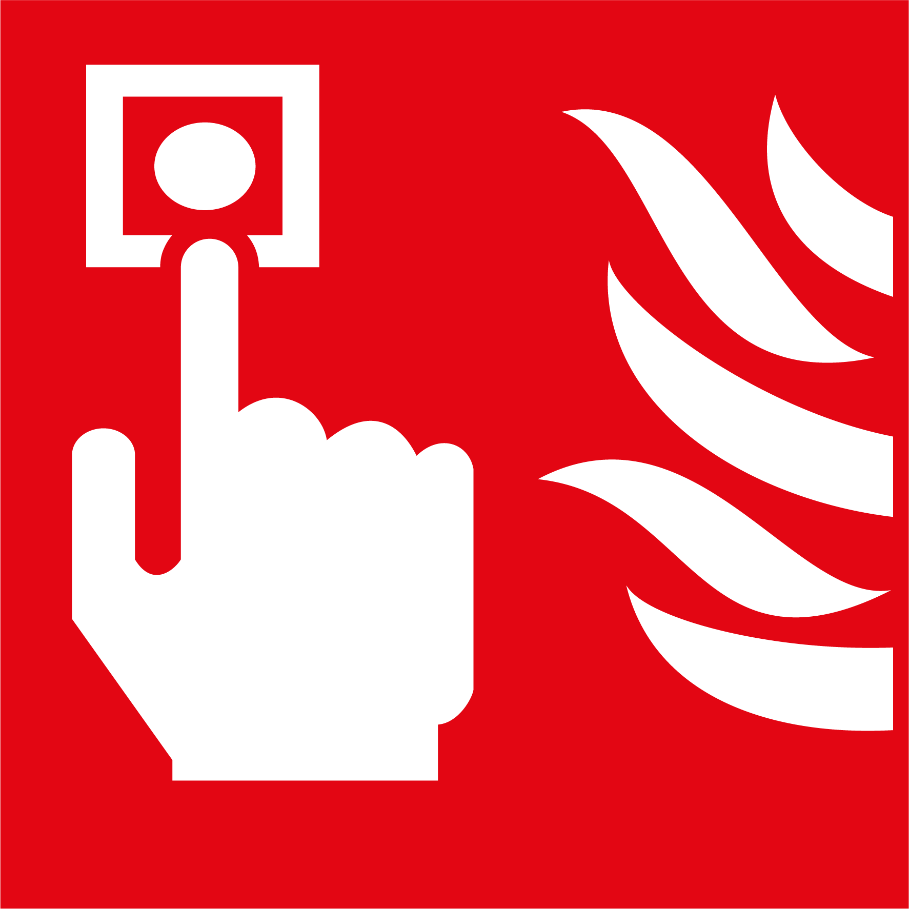 Skylt - Larmknapp 150x150