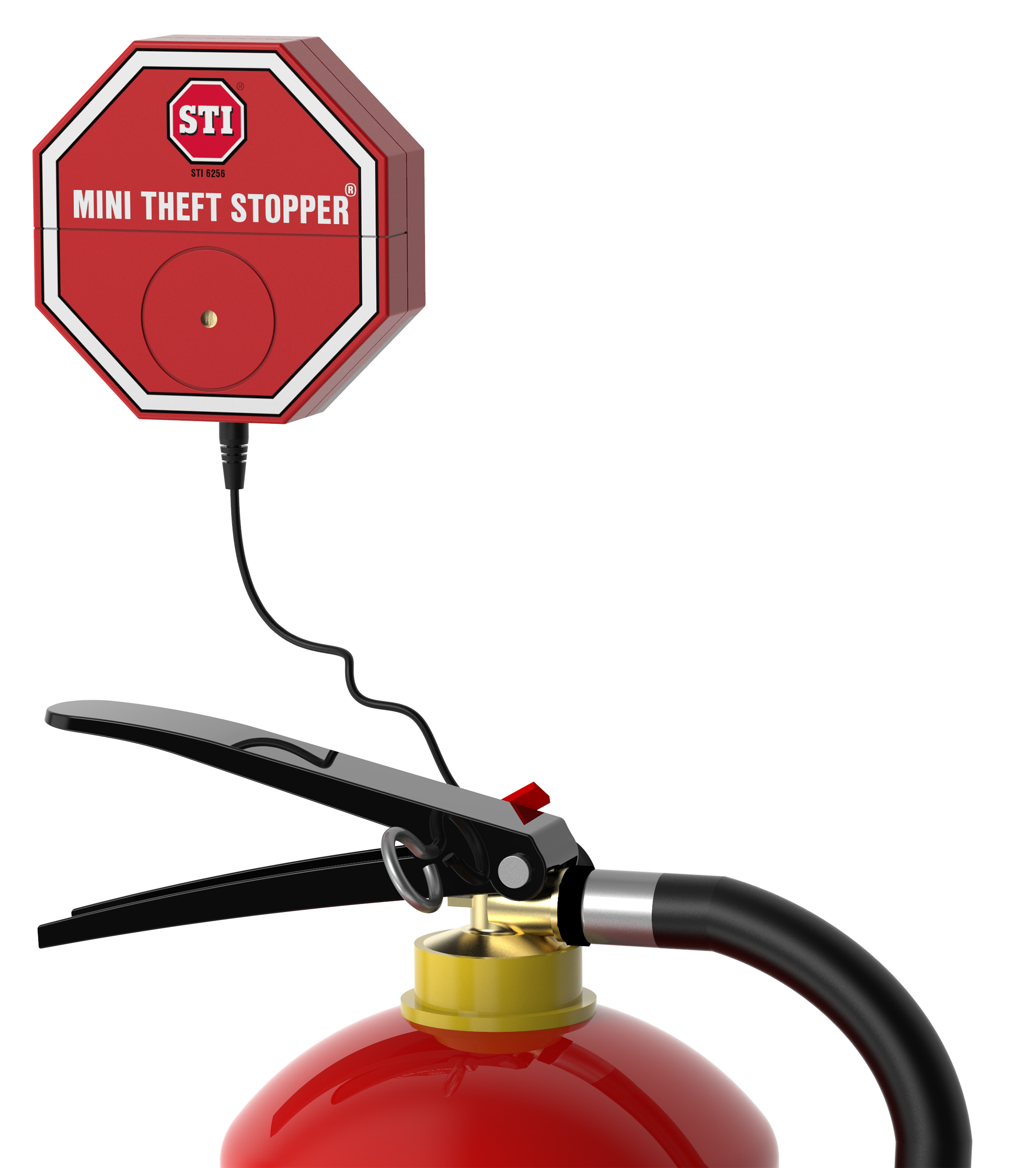 Brandsläckarlarm mini 9V